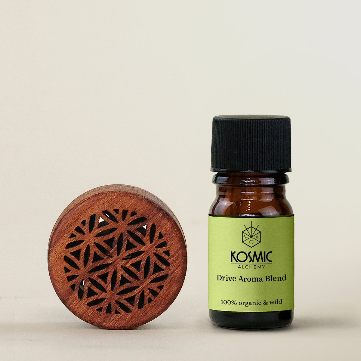 ドライブアロマオイルセット - Kosmic Alchemy drive aroma essential oil blend and diffuser