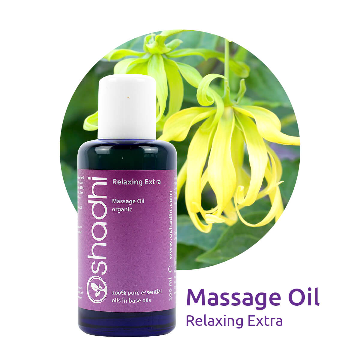 フローラルマッサージオイル リラックス  Oshadhi - オシャディ