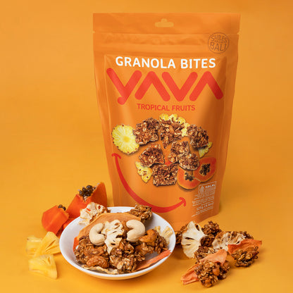 Indonesia Bali Granola Bites Tropical Fruits 1 case (10 pieces)