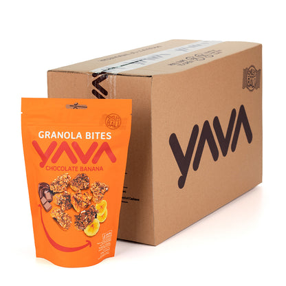 Indonesia Bali Granola Bites Chocolate &amp;amp; Banana 1 case (10 pieces)