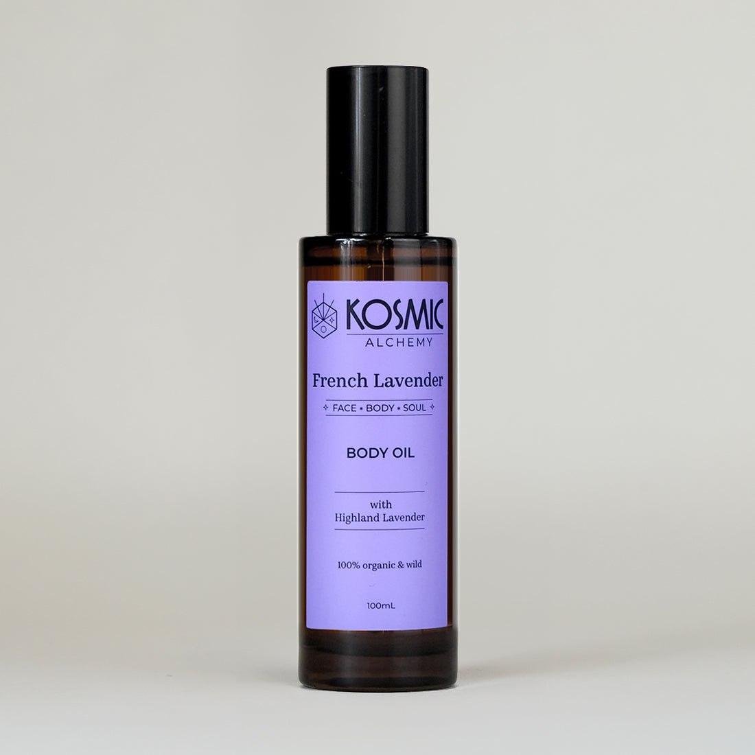 Body oil French lavender