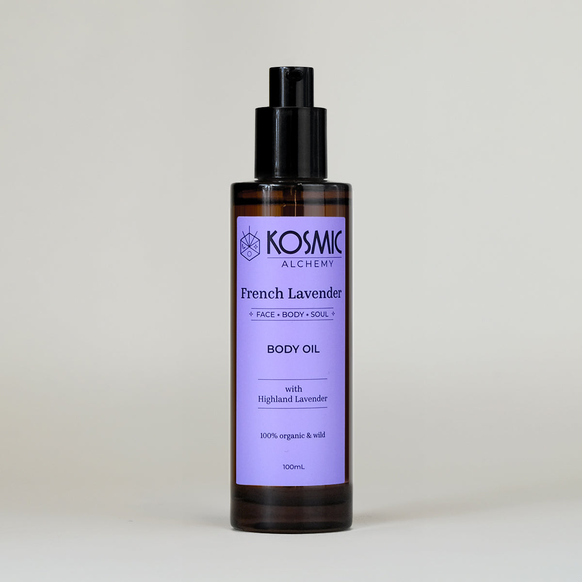 Body oil French lavender