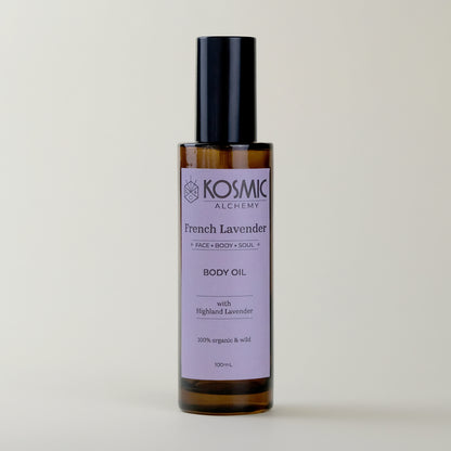 Body oil French lavender