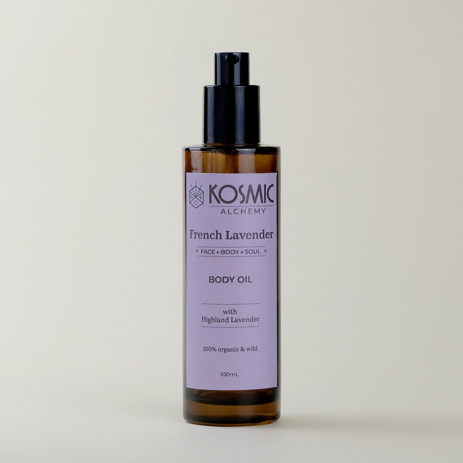 Body oil French lavender