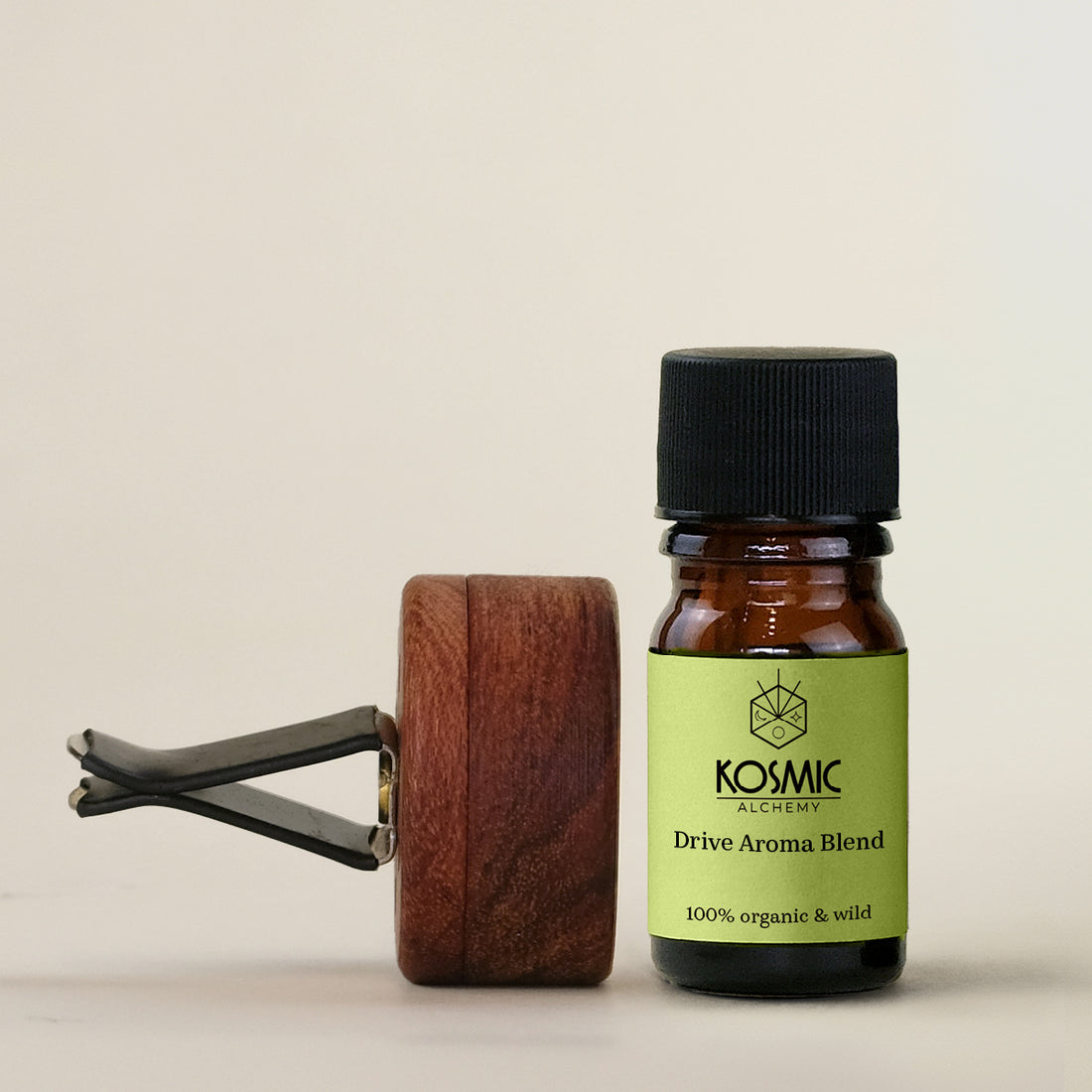 ドライブアロマオイルセット - Kosmic Alchemy drive aroma essential oil blend and diffuser