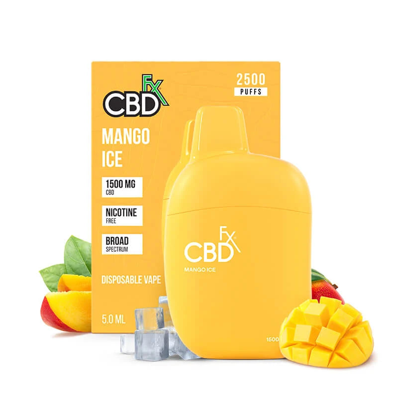 CBDfx ベイプペン（CBD 1500mg）マンゴーアイス - 5g