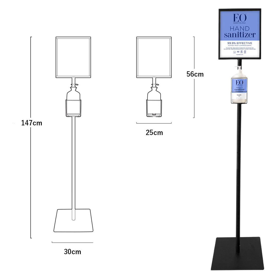 Hand Cleanser Gel Display Stand