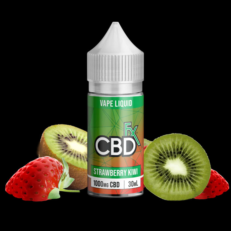 CBDfx ベイプリキッド（CBD1000mg）Strawberry Kiwi - 30mL